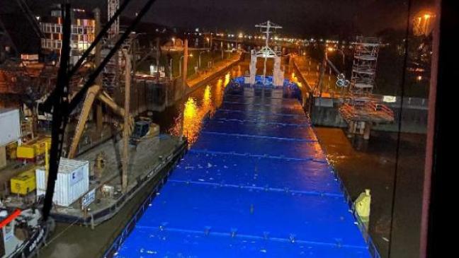 Unfall in der Seeschleuse