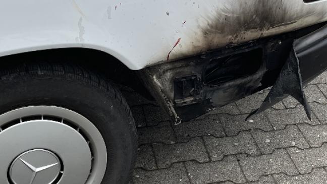 Brand durch defekte Auspuffanlage