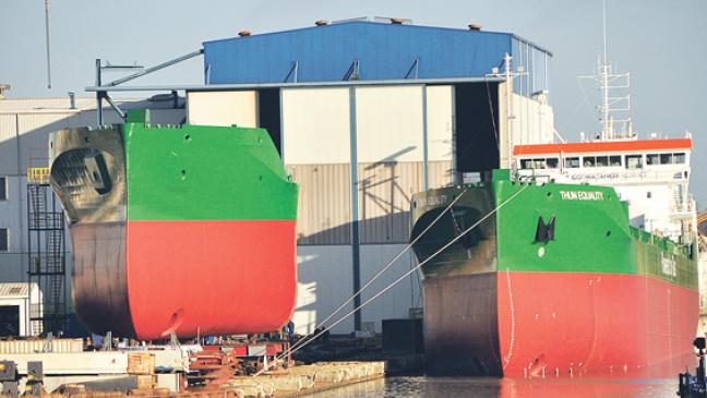 Schwesternschiff ist im Bau