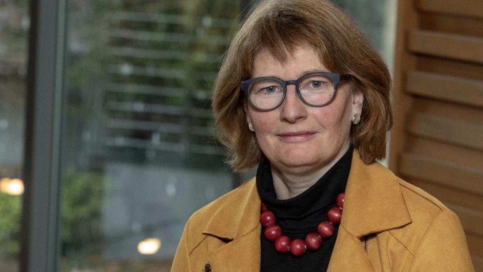 Die 54-jährige Theologin Dr. Susanne Bei der Wieden aus Frankfurt wurde heute gleich im ersten Wahlgang zur neuen Kirchenpräsidentin der Evangelisch-reformierten Kirche gewählt.  © Foto: Andrea Enderlein/ERK