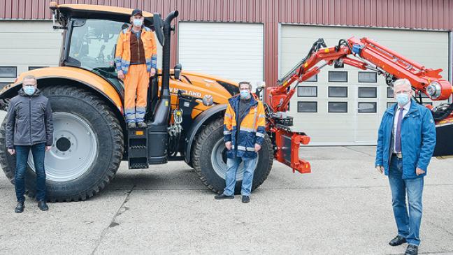 Bauhof hat neuen Schlepper