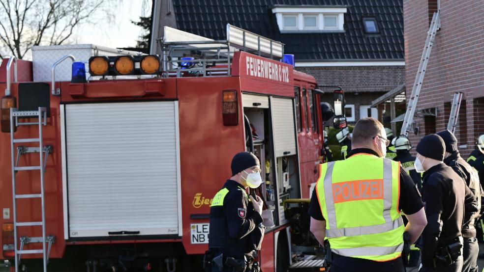 Neben der Feuerwehr und der Polizei war auch das Technische Hilfswerk im Einsatz. © Foto: Bruins