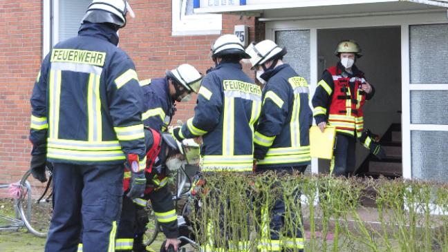 Frau durch eingeatmete Rauchgase verletzt