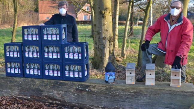 Wallhecken-Schützer gestalten Gelände am neuen Standort