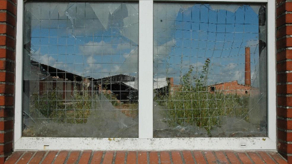 Das Gelände der ehemaligen Ziegelei Reins am Fährpatt in Jemgum liegt vorerst weiter brach. © Foto: Szyska