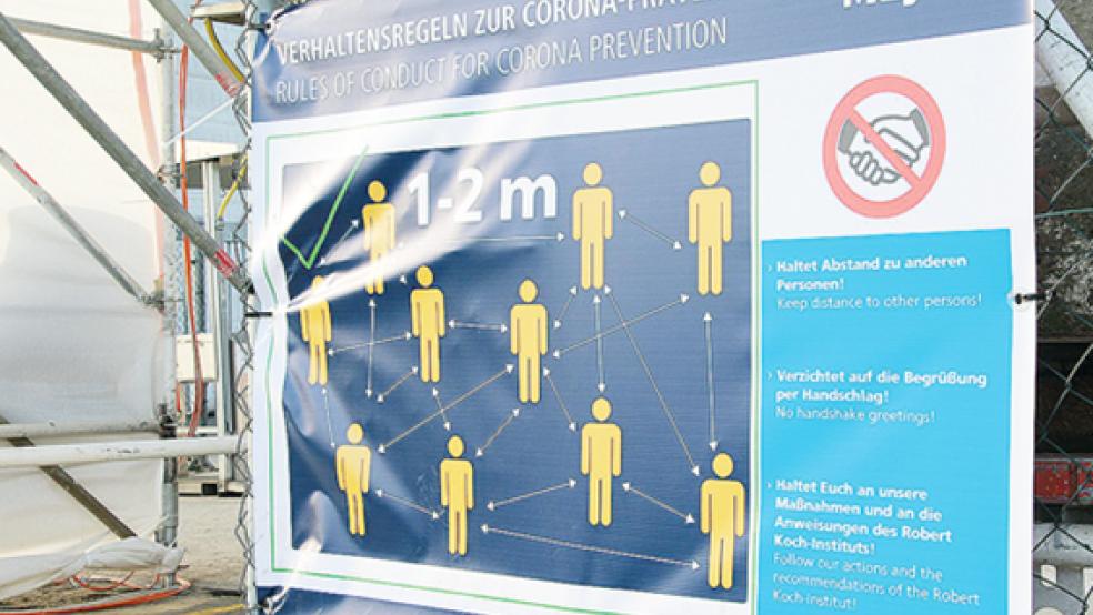 Auf der Papenburger Meyer Werft wird die Produktion doch nicht zwei Wochen eingestellt. Innerhalb von zwei Tagen wurde ein neues, erweitertes Testkonzept erarbeitet.  © Foto: Steffen
