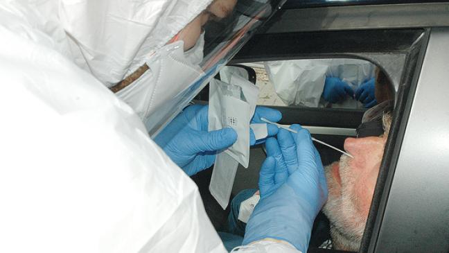 Doppelte Panne im Testzentrum