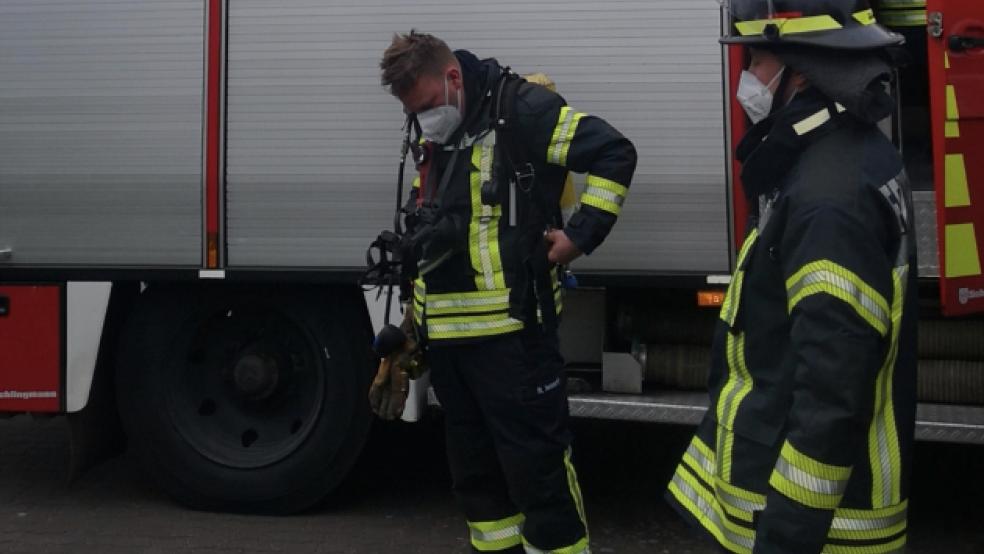Die Feuerwehr war am Karfreitag in Bunde im Einsatz.  © Feuerwehr
