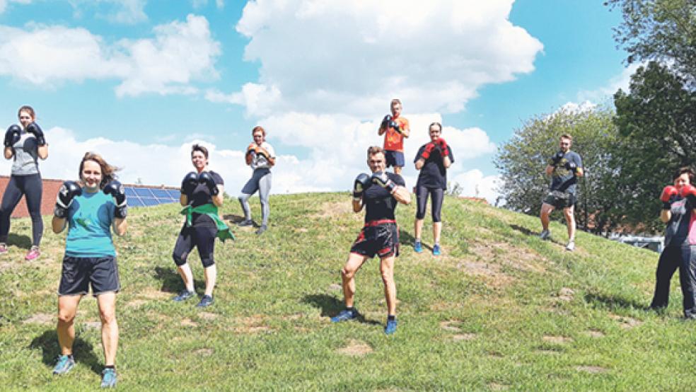 Im vergangenen Sommer konnten die Sportler des Bunder Chikara-Gyms noch zusammen im Freien trainieren. Seit rund einem halben Jahr ist das Vereinsleben jedoch auf Null heruntergefahren.  © Archivfoto: privat