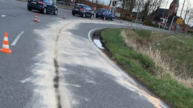 400 Meter lange Ölspur