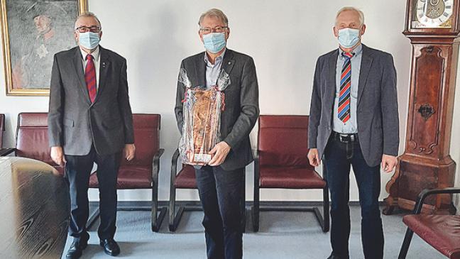 Feuerwehren verabschieden Verbindungsmann