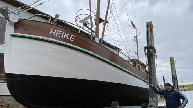 Als die »Heike«  auf dem Wannsee  herumirrte