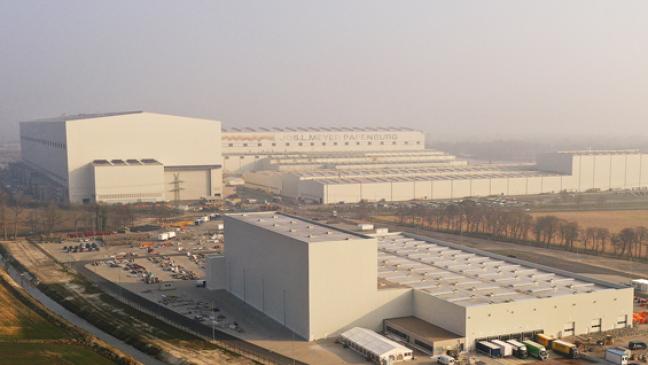 Logistikzentrum startet durch