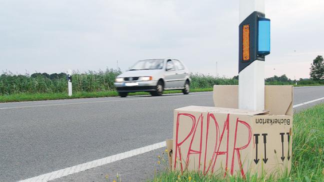 Raser geben weniger Gas