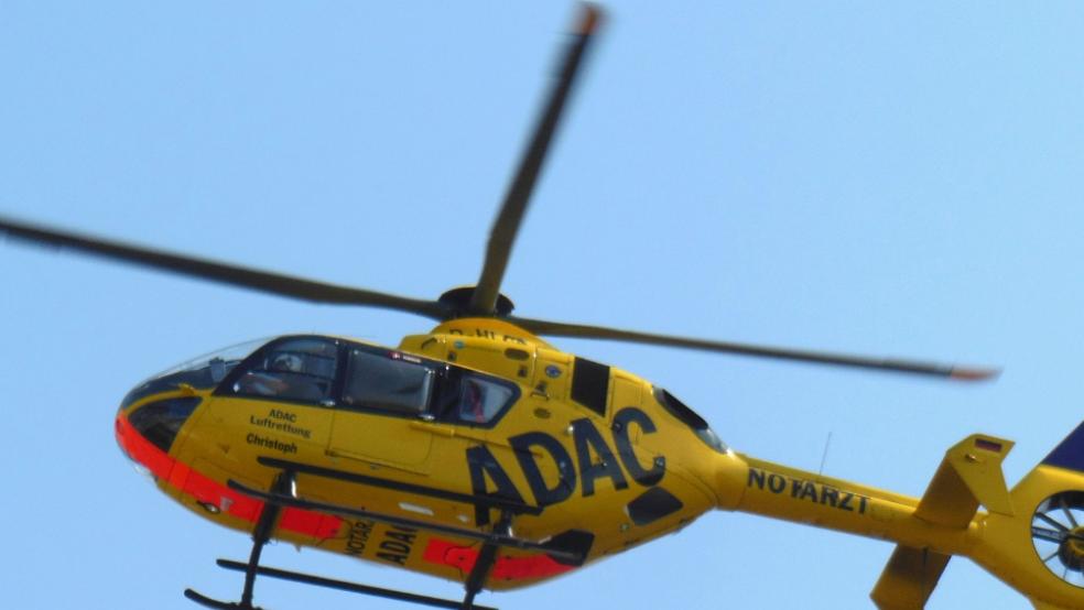 Weil er bei einem Unfall schwer verletzt wurde, wurde ein 19-jähriger Motorradfahrer mit einem Hubschrauber in eine Klinik geflogen.  © pixaybay (Archiv)