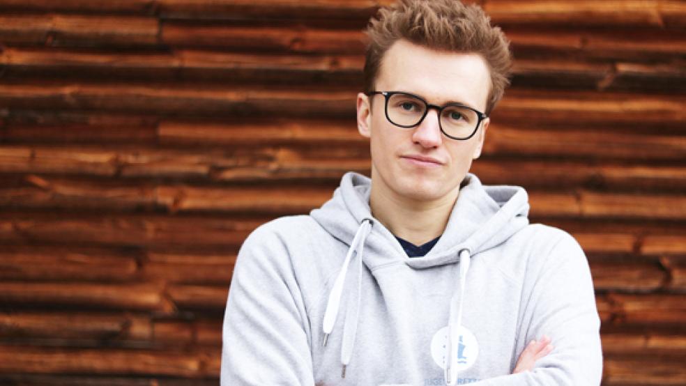 Julian Pahlke aus Leer will für die Grünen in den Bundestag. Von der Bezirkskonferenz bekam er dafür großen Rückhalt.<br />  © Foto: privat