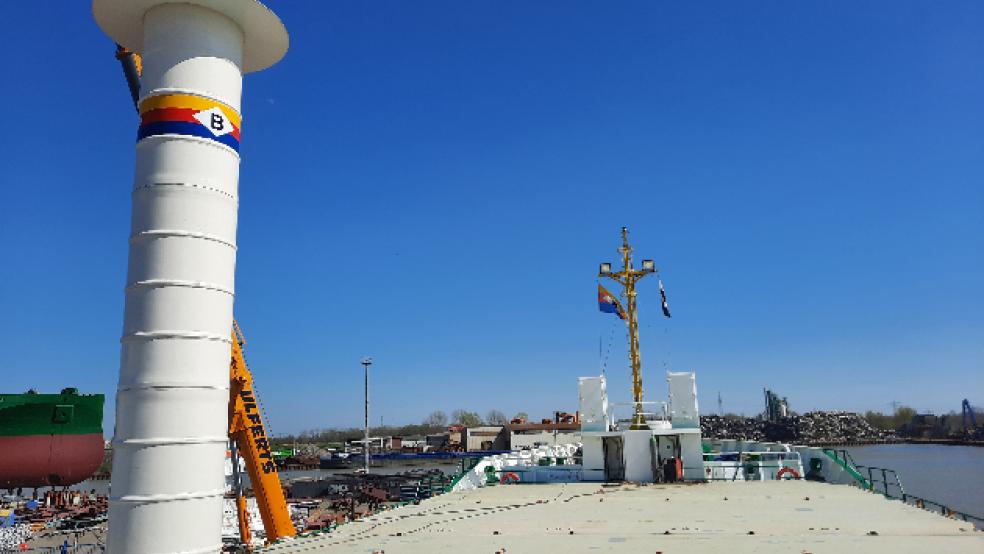 Auf zehn bis 14 Prozent soll sich die Treibstoff-Einsparung durch den Rotorzylinder belaufen. © Foto: Szyska