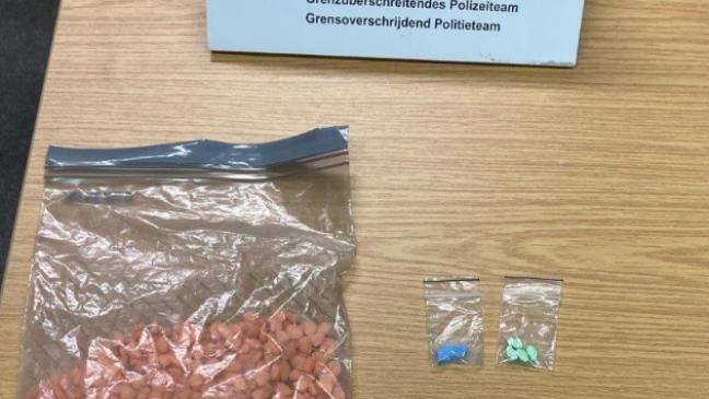 500 Ecstasy-Tabletten beschlagnahmt