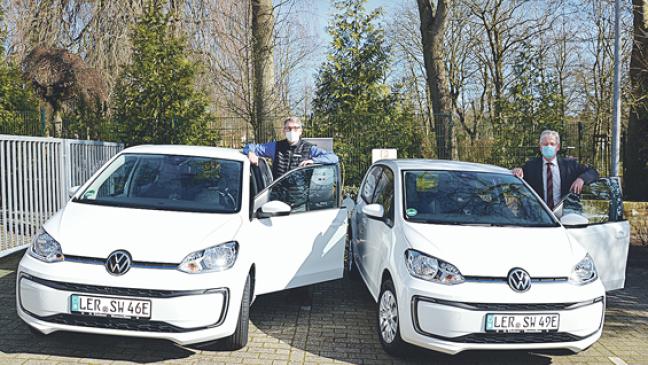 Stadt sattelt auf E-Autos um