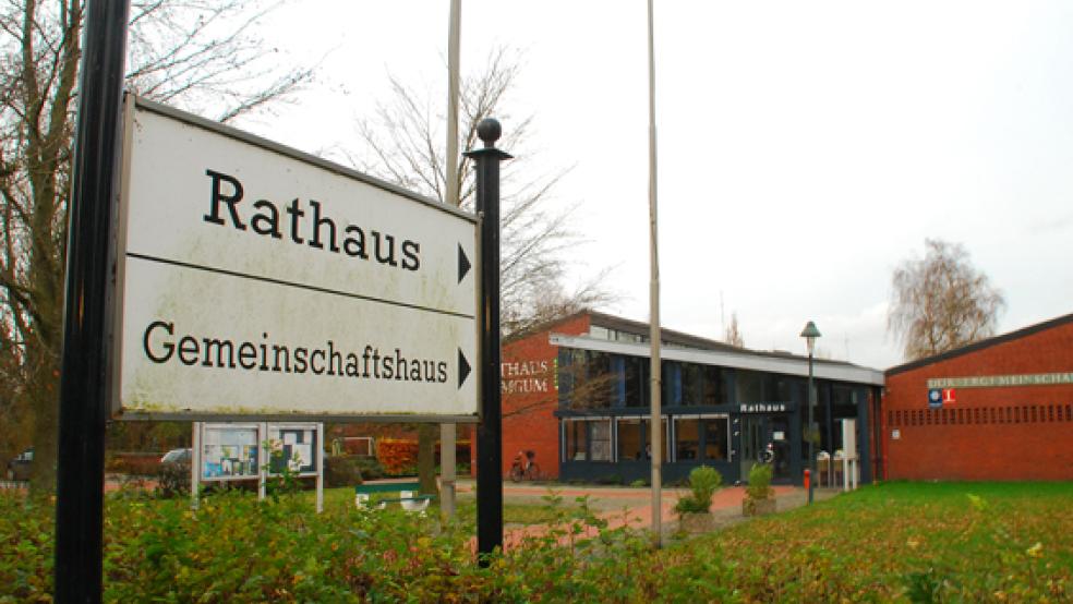 Im Jemgumer Rathaus gibt es jetzt kostenloses WLAN. © 