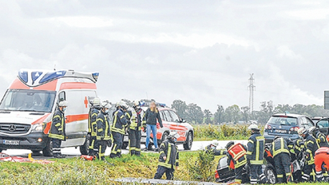 282 Unfälle im Rheiderland