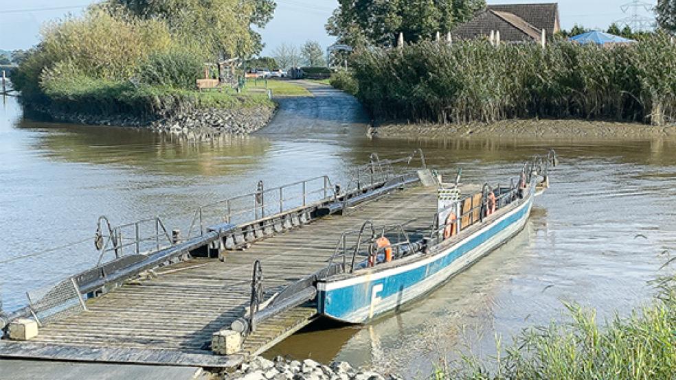 Die Winterruhe ist vorbei. Am Samstag legt die Pünte in Wiltshausen wieder ab.  © Archivfoto: Hanken