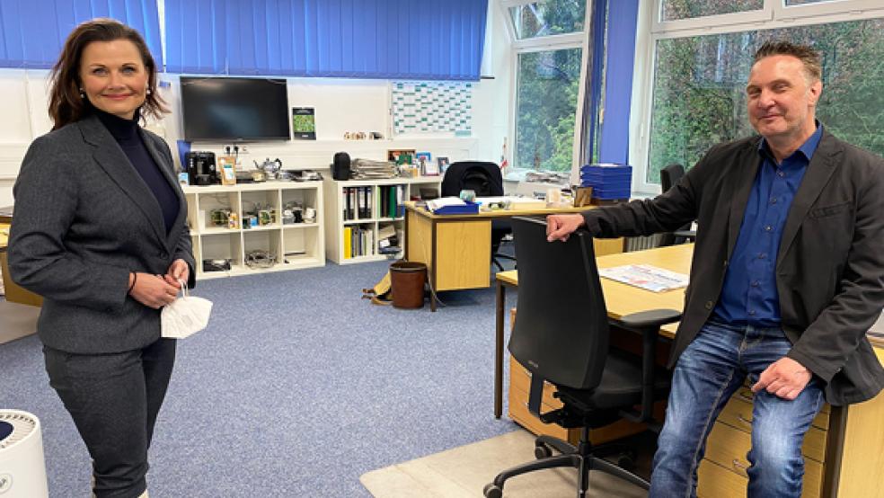 Die CDU-Bundestagsabgeordnete Gitta Connemann unterhielt sich jetzt mit RZ-Chefredakteur Kai-Uwe Hanken über die Bedeutung der Pressefreiheit auch für die hiesigen Lokalzeitungen. Ein Video des Interviews gibt es in diesem Artikel.  © Foto: privat