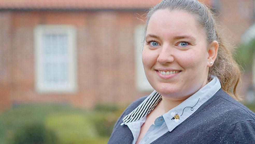 Meike Lübbers aus Weener ist neue Vorsitzende der Jungen Union (JU) Leer.  © Foto: privat