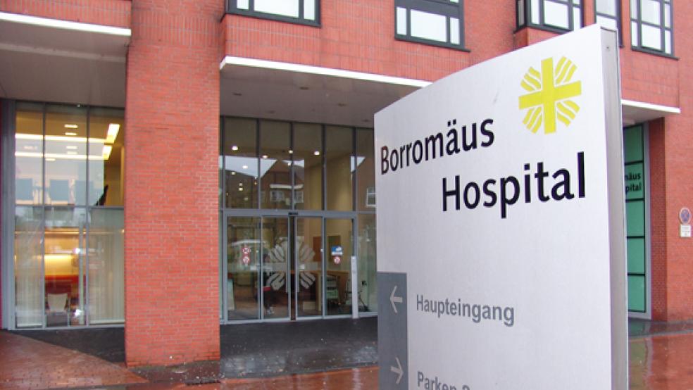 Das Borromäus-Hospital in Leer bietet ab Montag wieder Besuchszeiten mit Einschränkungen an.  © Foto: RZ-Archiv