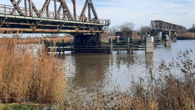 Brücke per Schiff nach Papenburg