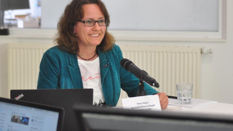 EDR-INTERREG-Geschäftsführerin Ilona Heijen aus Bunde. © Foto: Ems Dollart Region (EDR)