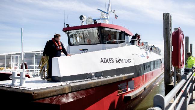 Reederei testet Katamaran nach Norderney