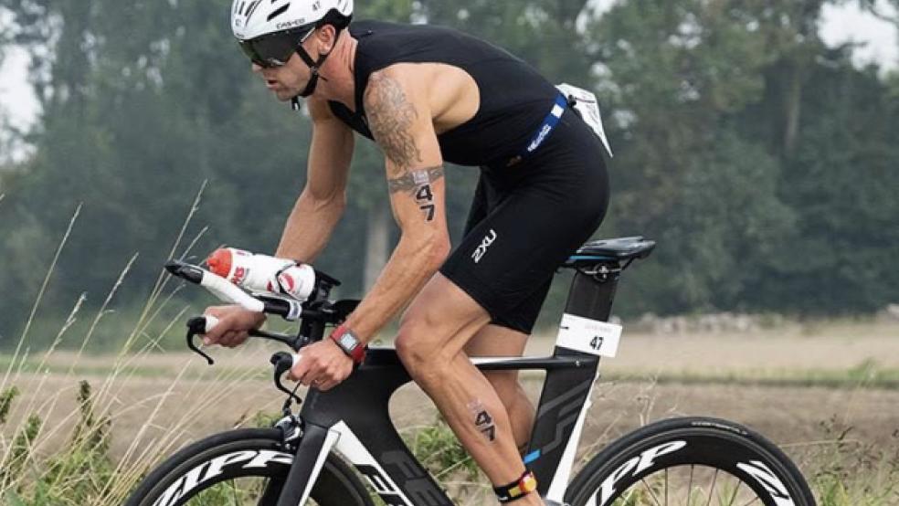 Mit der Disziplin Radfahren beginnt für Frank Lünemann der Wettkampf erst so richtig. © Foto: privat