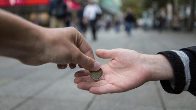 Geringe Einbußen  für Obdachlose