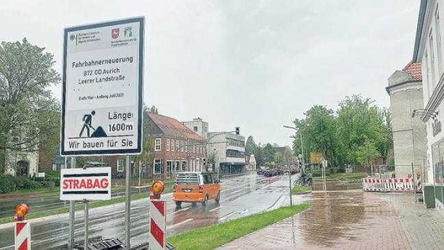 Auricher Verkehrsader wird erneuert