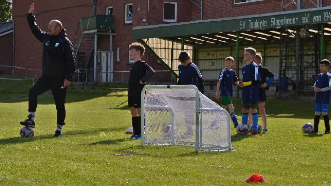 Talente trainieren derzeit in Stapelmoor