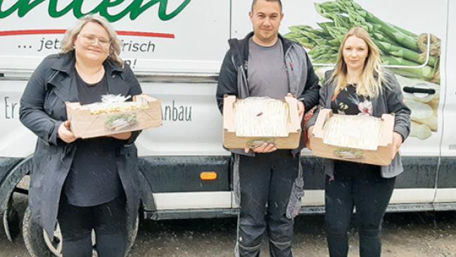 30 Kilo Spargel für das »Lebenshuus«