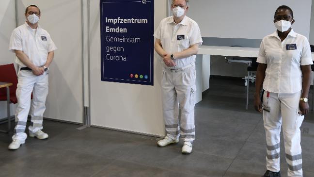 Impfungen im VW-Werk gestartet