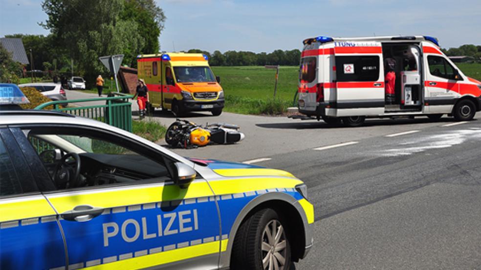 Nach dem Unfall in Selverde ist ein beteiligter Motorradfahrer nun in einer Klinik verstorben.  © Foto: Wolters
