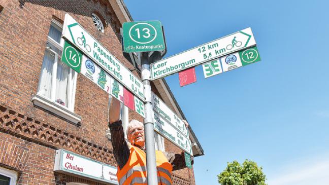 35 Knotenpunkte im Rheiderland