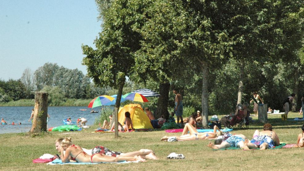 Der Badesee Holtgaste bekommt für seine Wasserqualität weiterhin das Prädikat 