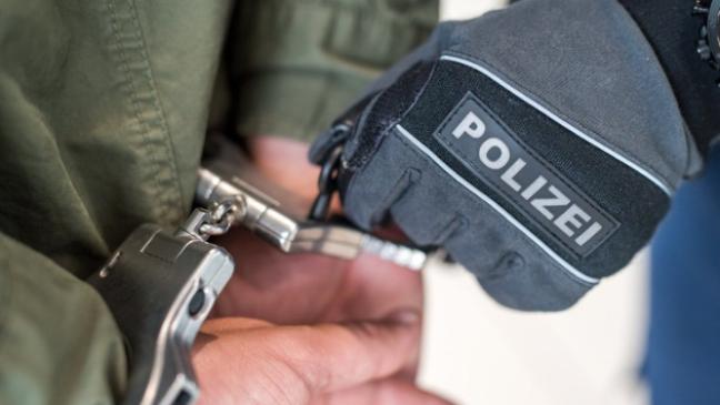 Festnahme auf Rastplatz
