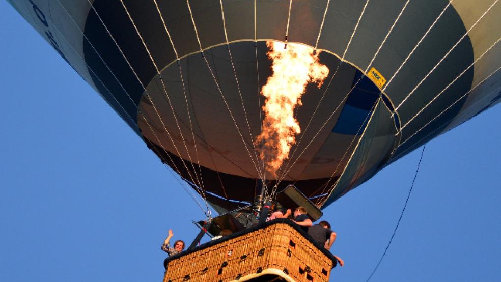 Bis zu zehn Heißluftballons sollen an dem geplanten Festival teilnehmen. © Symbolfoto: Pixabay