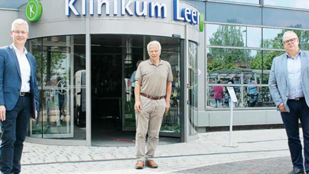 Freuen sich über die neue Kooperation mit der UMCH: Matthias Groote, Dr. Hans-Jürgen Wietoska und Holger Glienke (von links).  © Foto: Berents