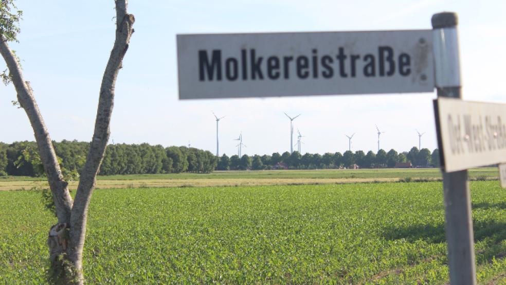 Parallel zur Molkereistraße soll in Wymeer ein neues Baugebiet entstehen. © Berents