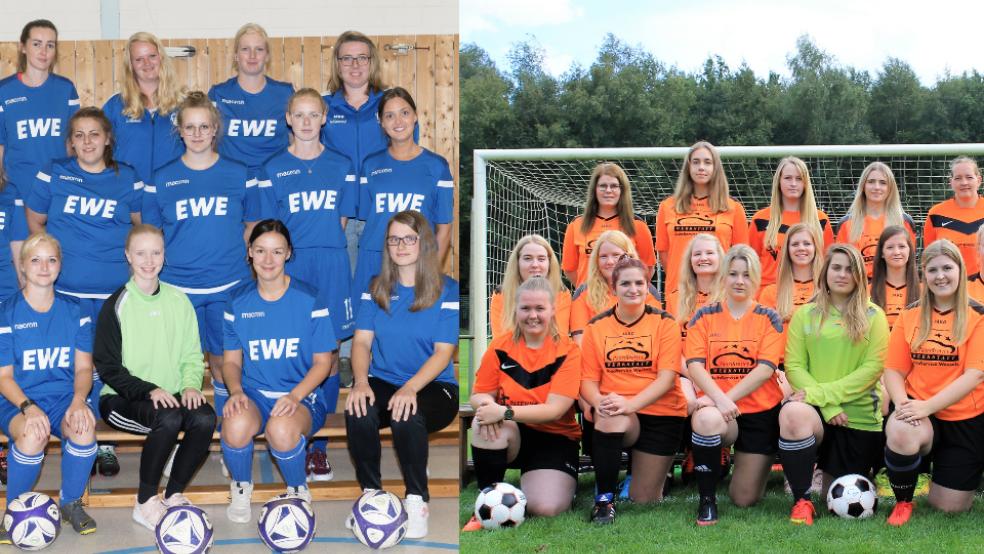 Der Heidjer SV und der SV Wymeer-Boen bringen beide elf Spielerinnen mit in die Spielgemeinschaft. Das im vergangenen Jahr neu gegründete Team des SV Wymeer-Boen wird vor allem aus beruflichen Gründen stark ausgedünnt.  © Fotos: Bruins/Yzer