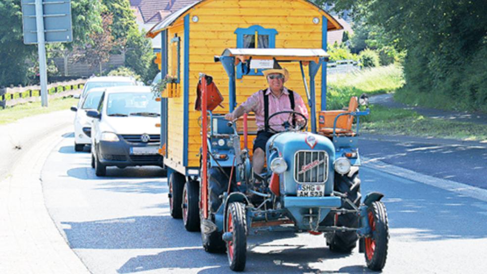 Verkehrsstaus produziert Pucher schnell.  © Fotos: Hermanns