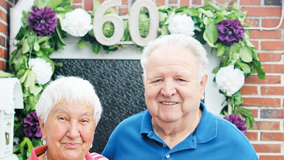 Margaretha und Fokko Hertema sind heute seit 60 Jahren verheiratet.  © Foto: Berents