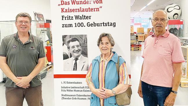 Als Fritz Walter in Aurich kickte