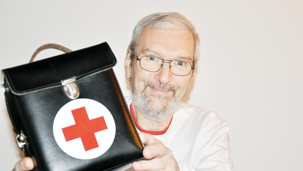 Hermann Pott aus Holthusen ist für sein Ehrenamt geehrt worden.  © Archivfoto: Boelmann